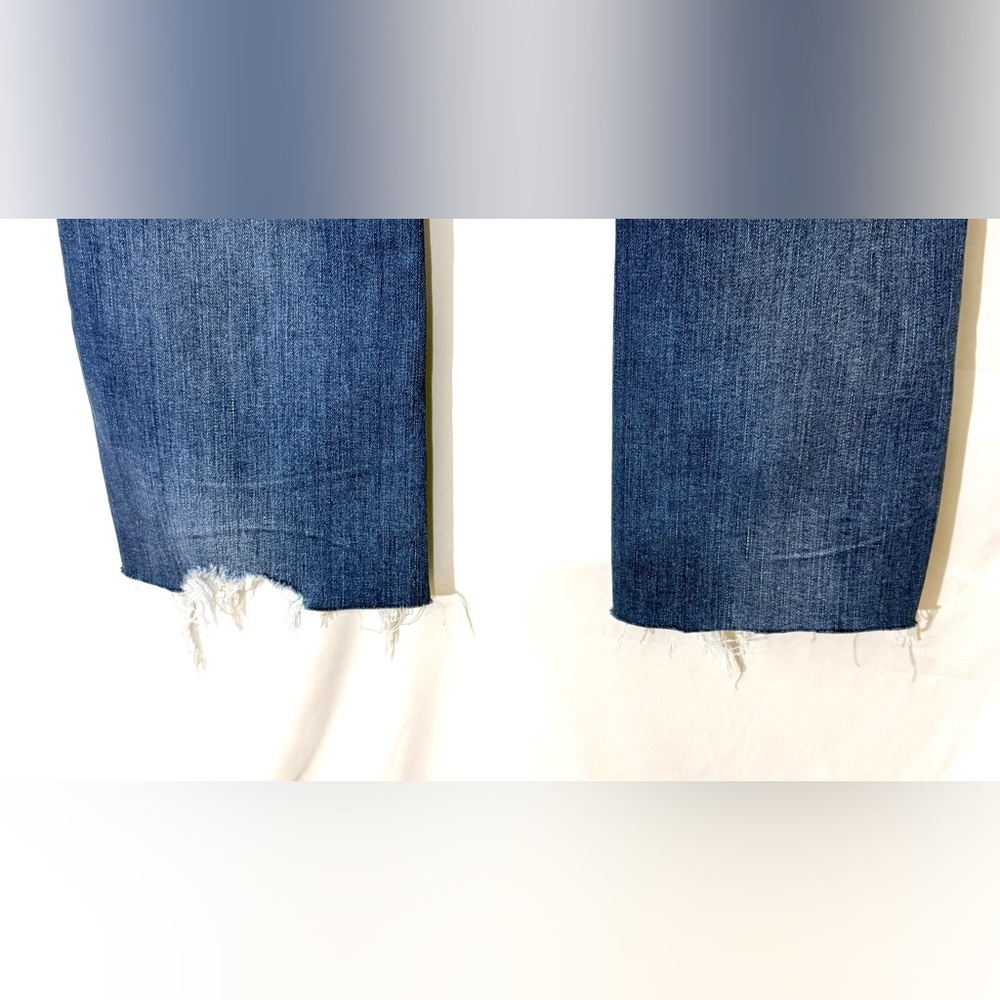 Madewell Cali Demi-Boot Button Fly Stretch Mid Rise Ankle Length Jeans Size 26 - Picture 7 of 15
